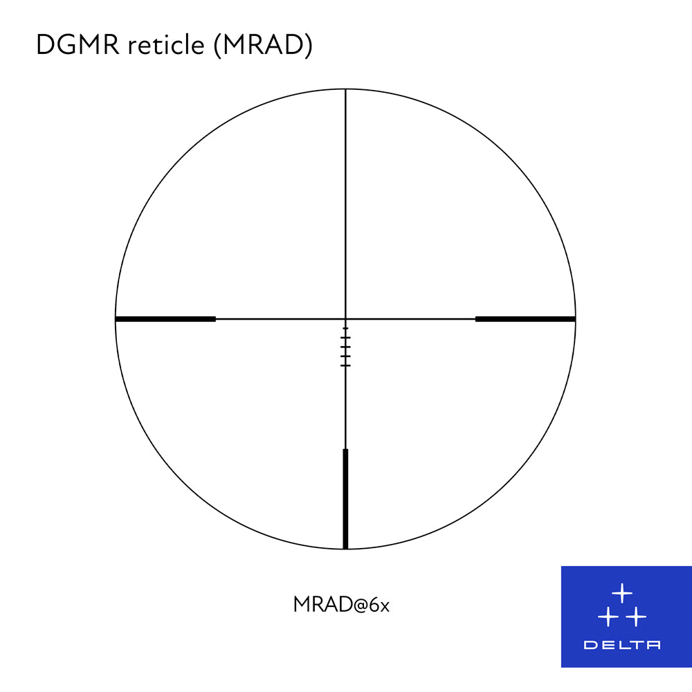Visor Delta Optical Stryker HD 1-6×24 SFP