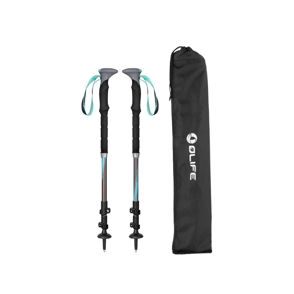 Bastones de senderismo extensibles con luz integrada Beamwalk T3 Trekking Olife