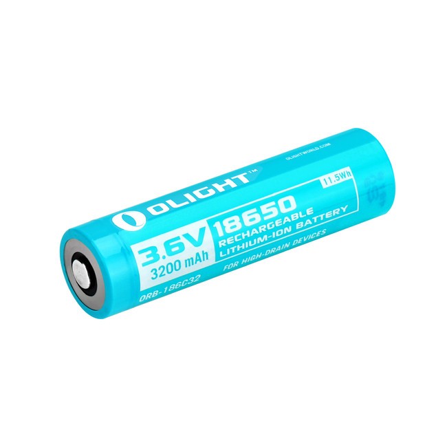 Batería 18650 3200mAh con PCB +/- para S2R/S30R III/S2R II/Baton 3 Pro Olight