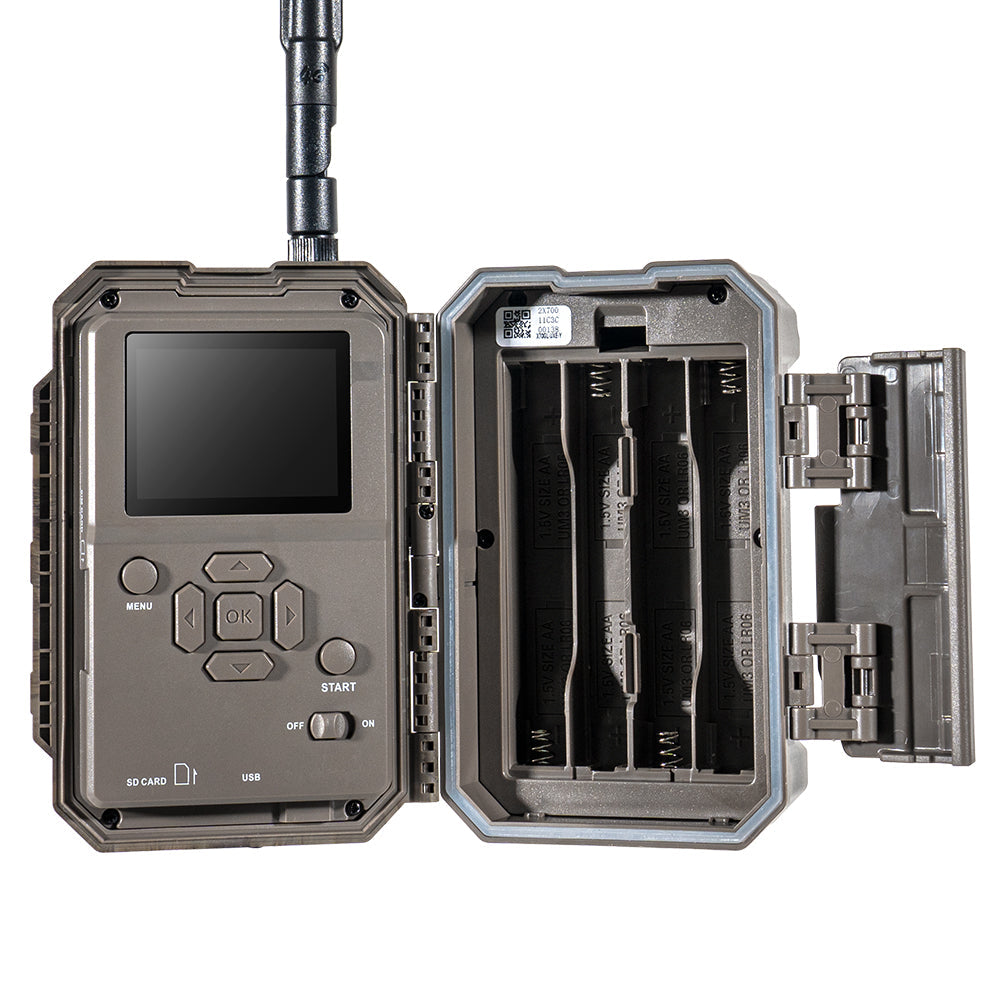 Cámara de fototrampeo GardePro X80GL 4K 4G con GPS