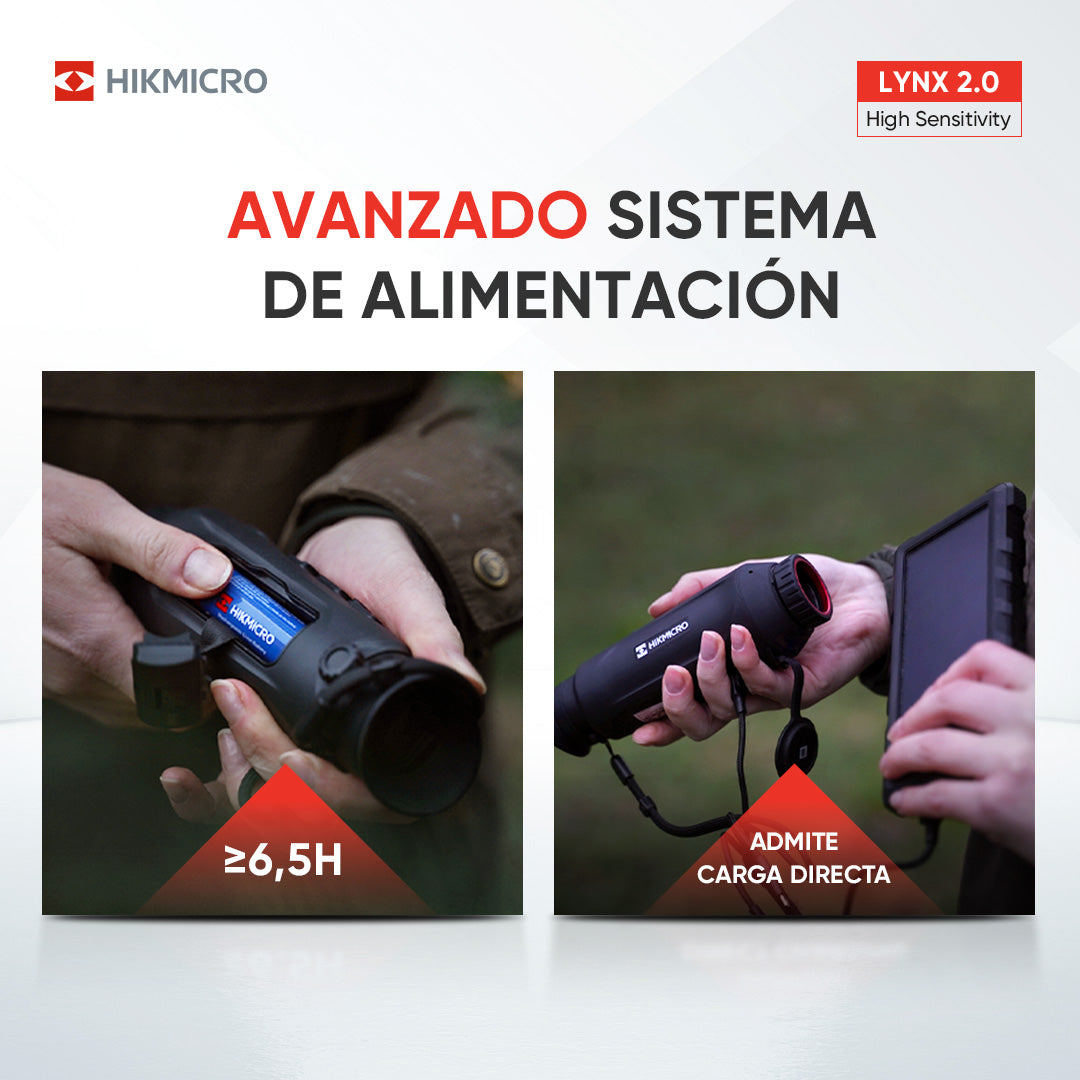 Monocular térmico HIKMICRO LYNX Pro LH19 2.0 - vista 12