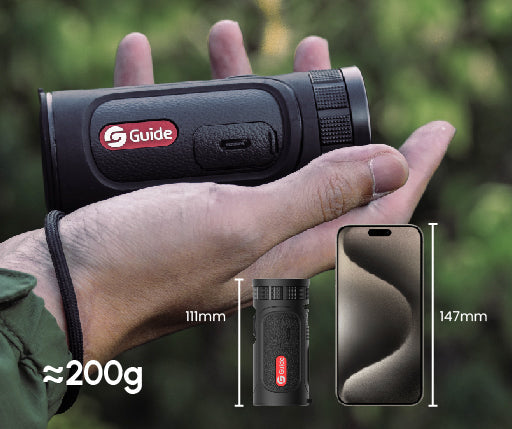 Monocular térmico compacto GUIDE TE211M
