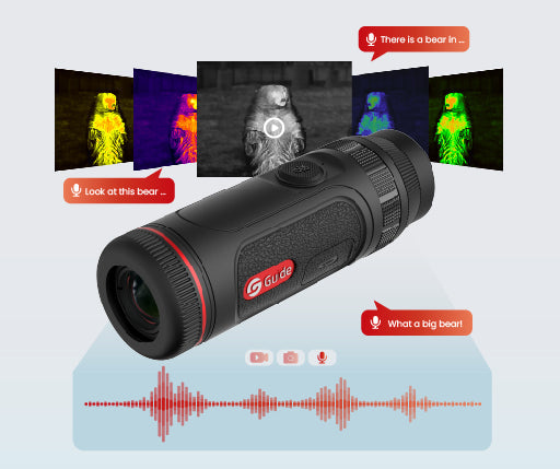 Monocular térmico compacto GUIDE TE411