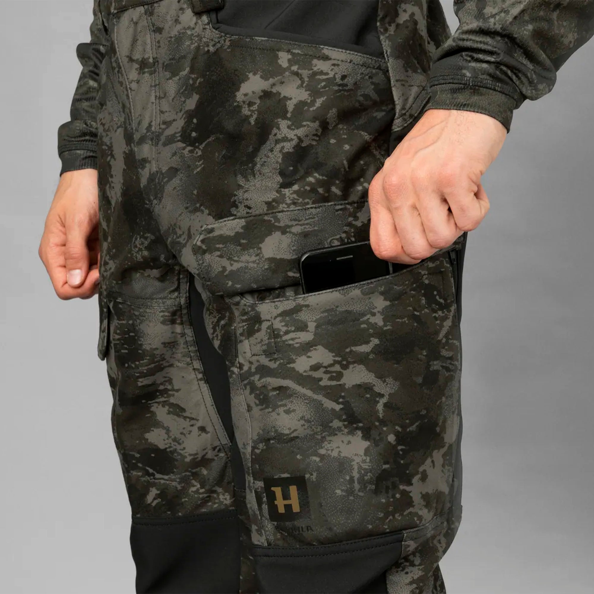 Pantalones HÄRKILA Noctyx Camo Silent Trousers