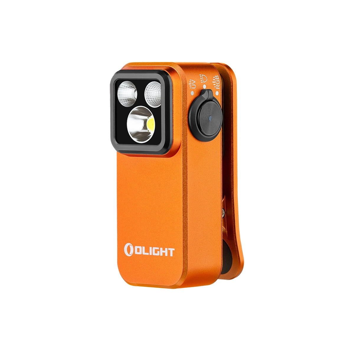 Linterna EDC Olight Oclip Pro S UV + RGB
