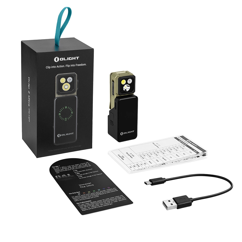 Linterna articulada Olight Oclip 2 Ultra Premium