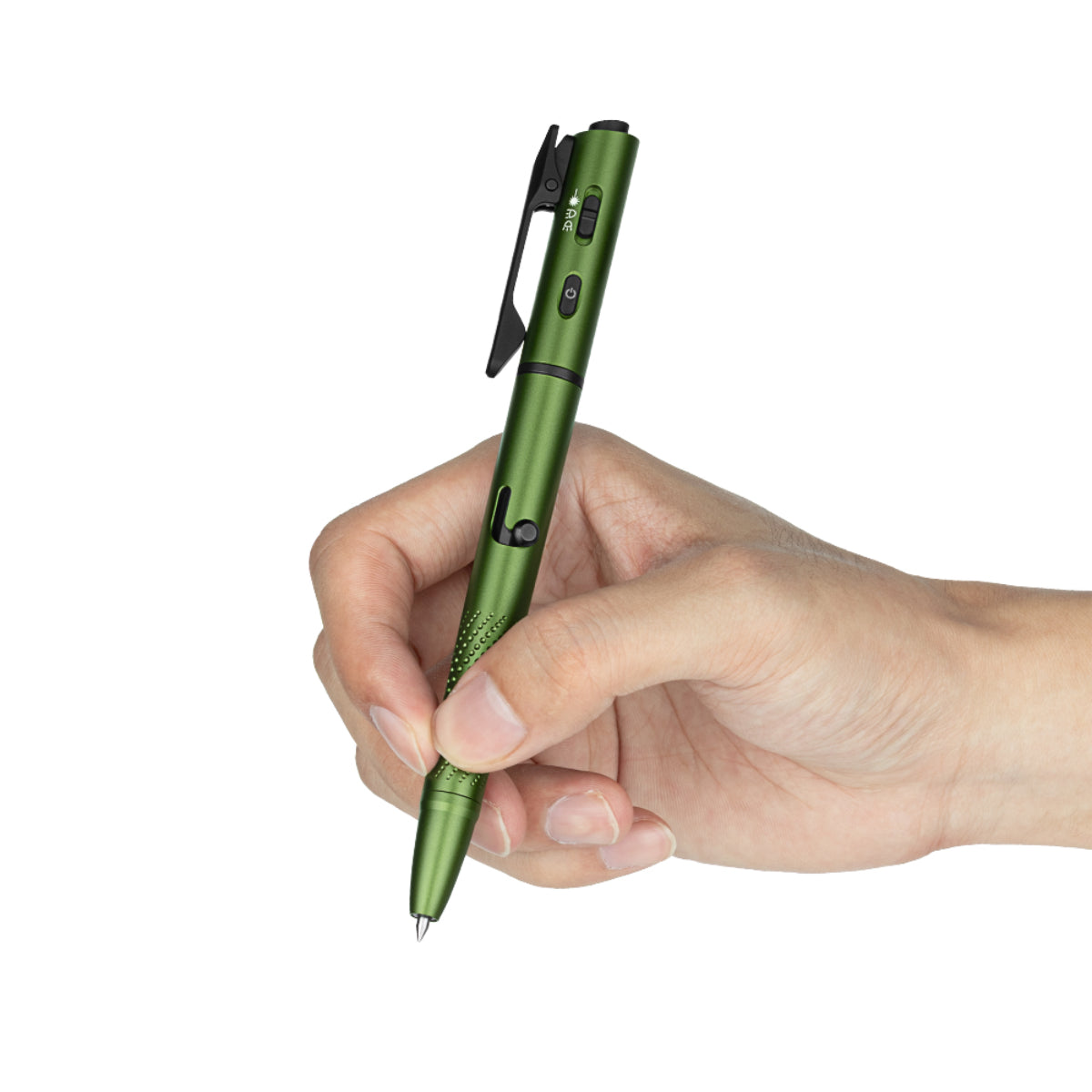 Linterna con bolígrafo Olight O’Pen 3 120 lúmenes + láser verde