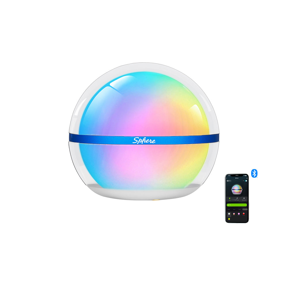 Luz LED portátil multicolor Olight Sphere con control Bluetooth