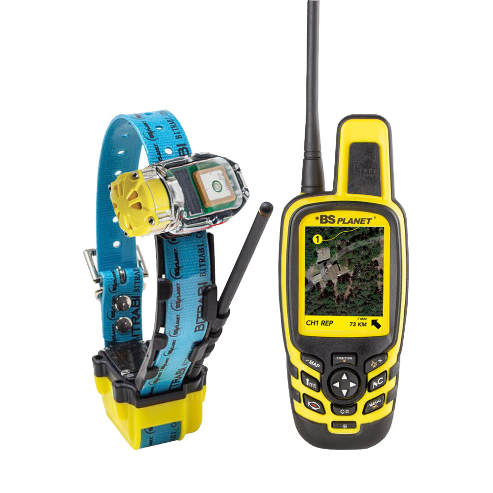 Kit GPS para Perros de Caza BITRABI Mito 5100 Beeper + BS Planet 3000 Open Map