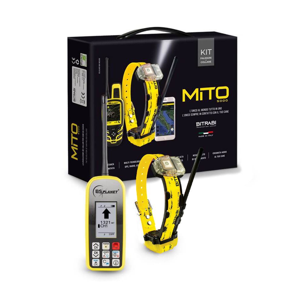 Kit GPS para Perros de Caza BITRABI Mito 5100 + BS103 Legend