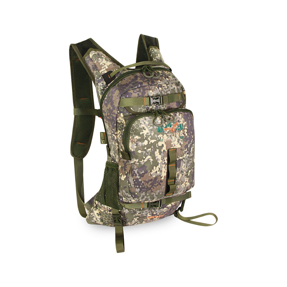 Mochila de caza porta rifle Nature by Marsupio Suede Camo 18 Litros