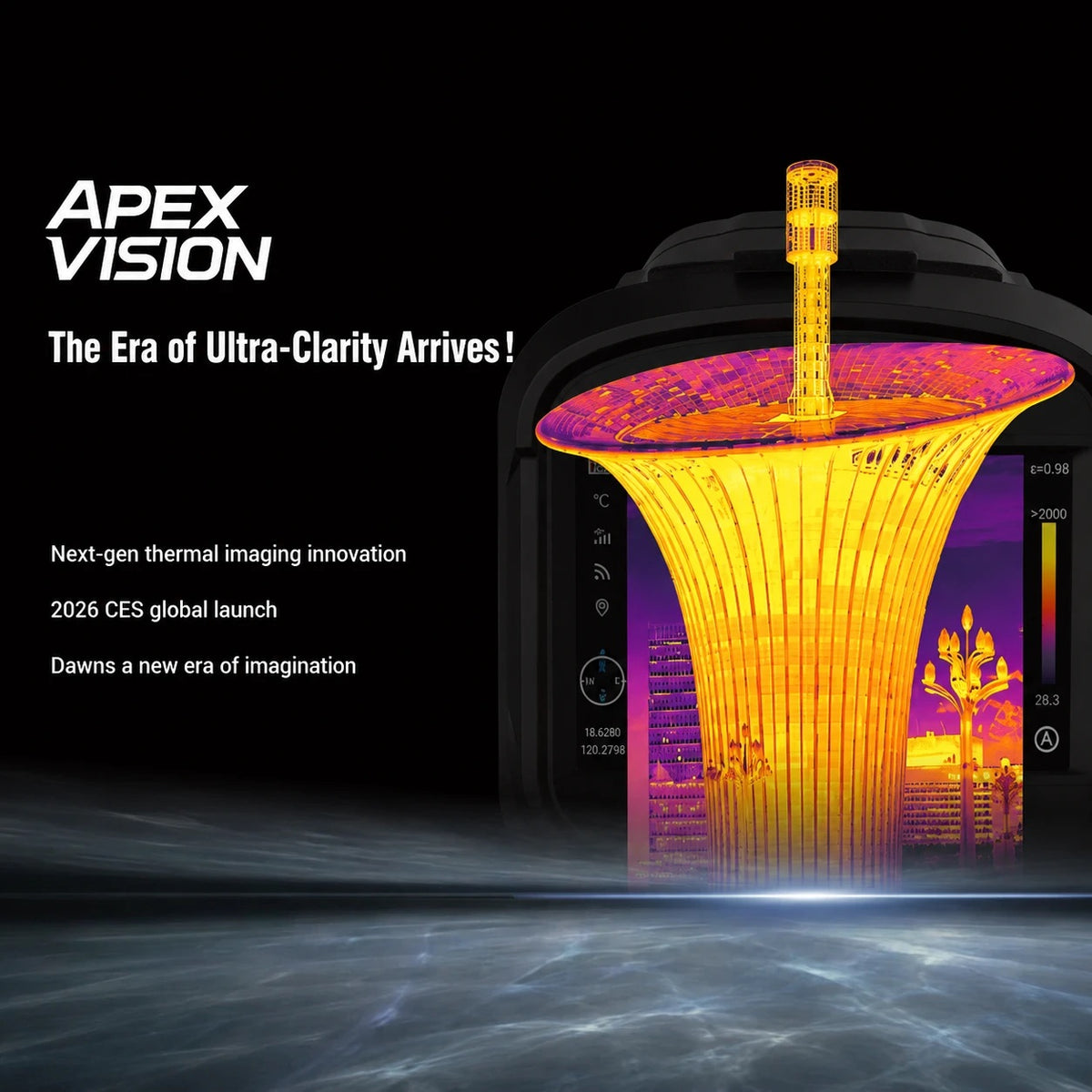 Monocular térmico GUIDE TE ApexVision