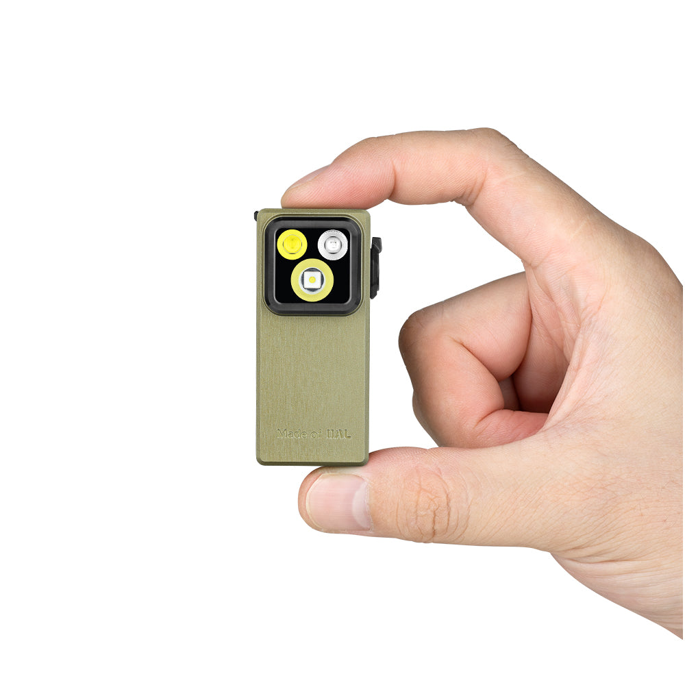 Linterna EDC Inundación + Foco + UV Olight Oclip Ultra 530 lúmenes