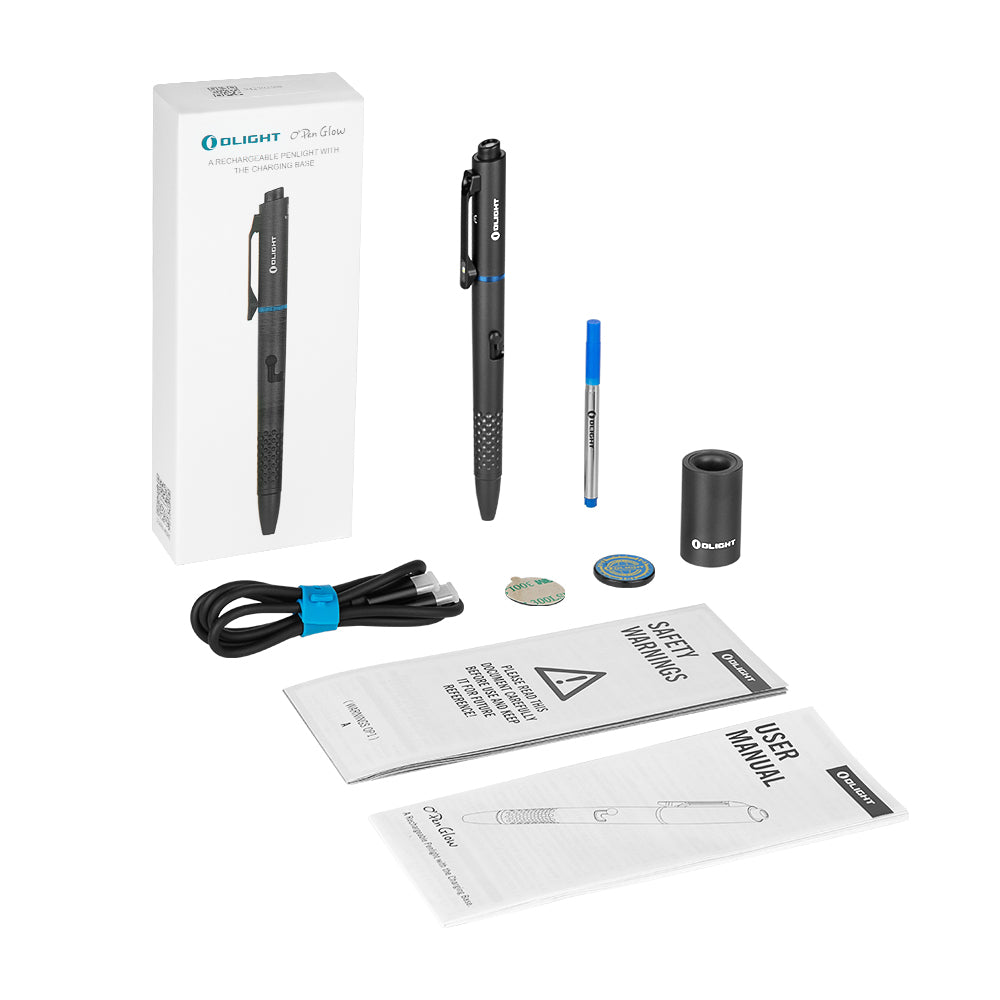 Bolígrafo con linterna LED + láser verde Olight O’Pen Glow