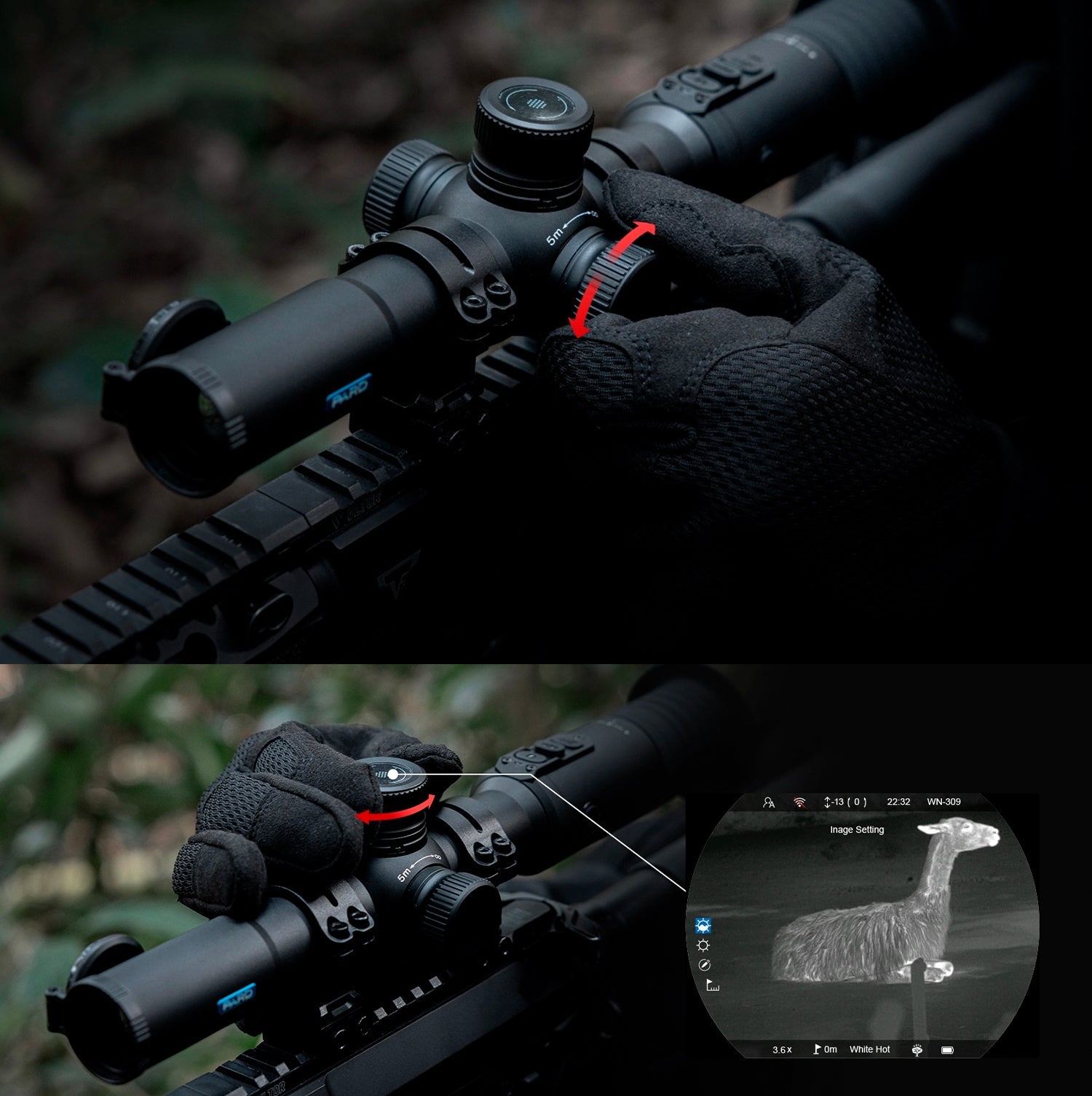 Visor térmico PARD Pantera 256 Mini