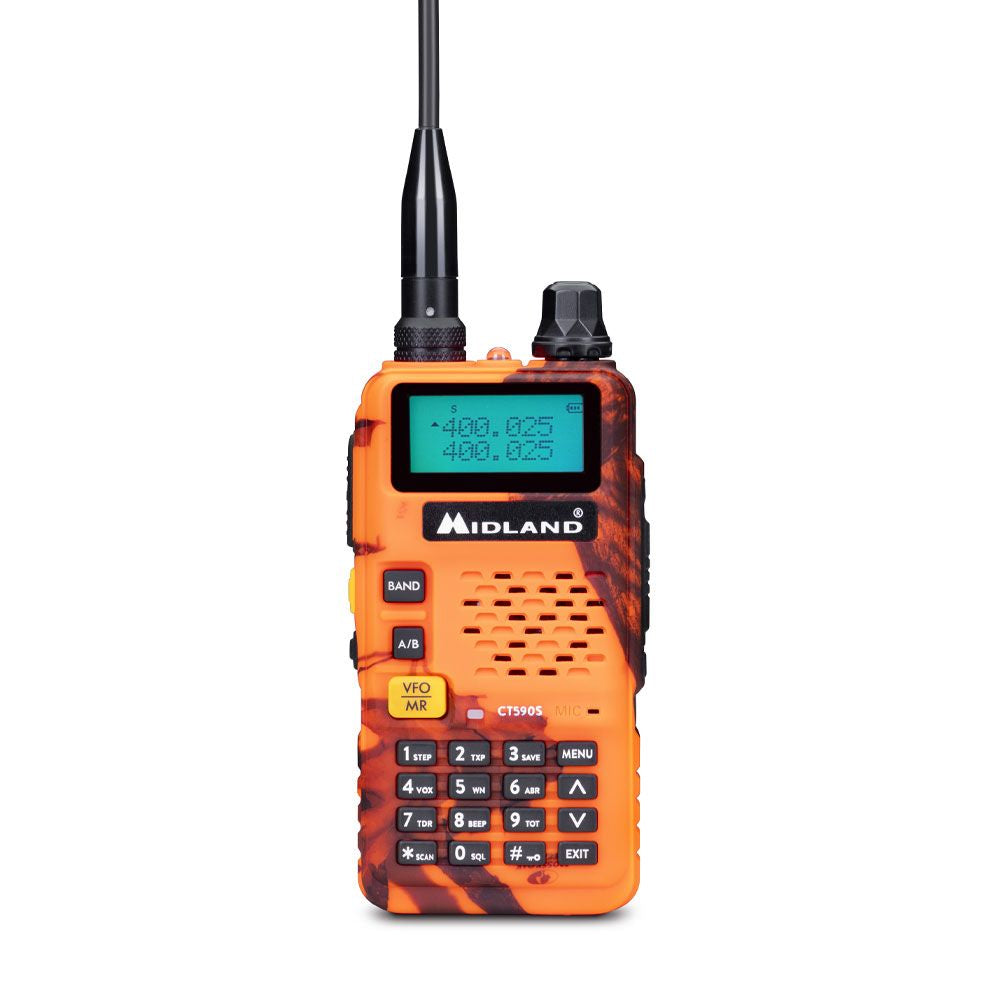Radio CT590-S Dual Band UHF/VHF Midland - vista 2