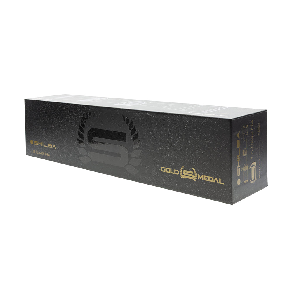 Visor Shilba Gold Medal 1,5-6x42 V25 retícula IR4 iluminada