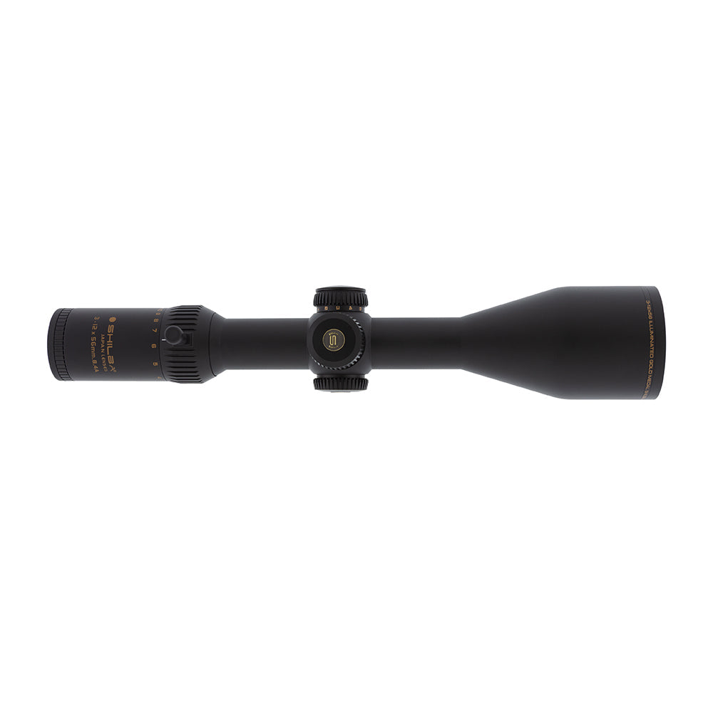 Visor Shilba Gold Medal 3-12x56 V25 retícula B4-A Ballistic iluminada