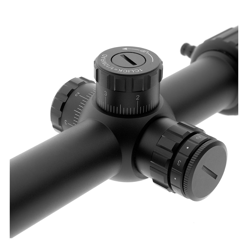 Visor Shilba i6X T 5-30x56 Retícula iluminada Mil Dot con Torretas Zero Lock
