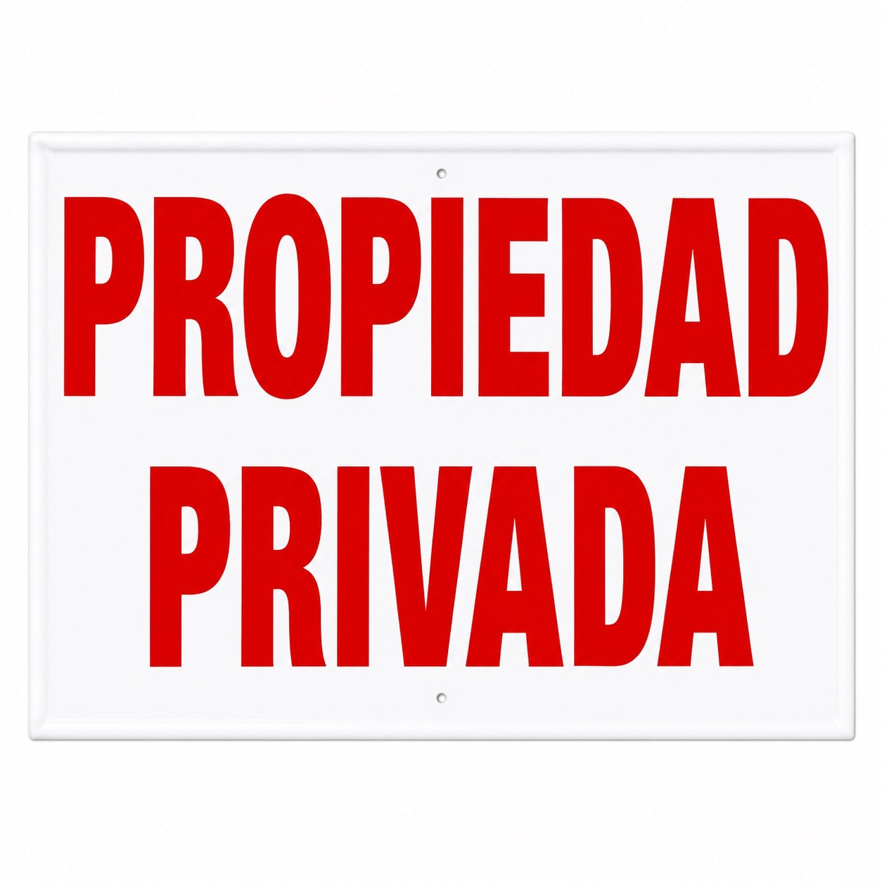 Tablilla Propiedad Privada España 50x33 cm