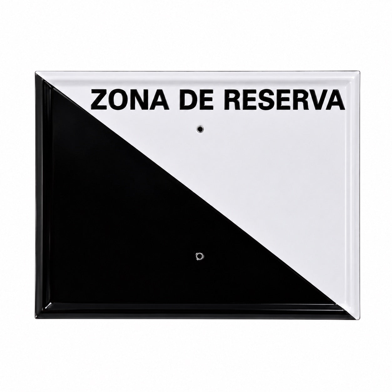 Tablilla Zona Reserva Comunidad Valenciana 30x20 cm