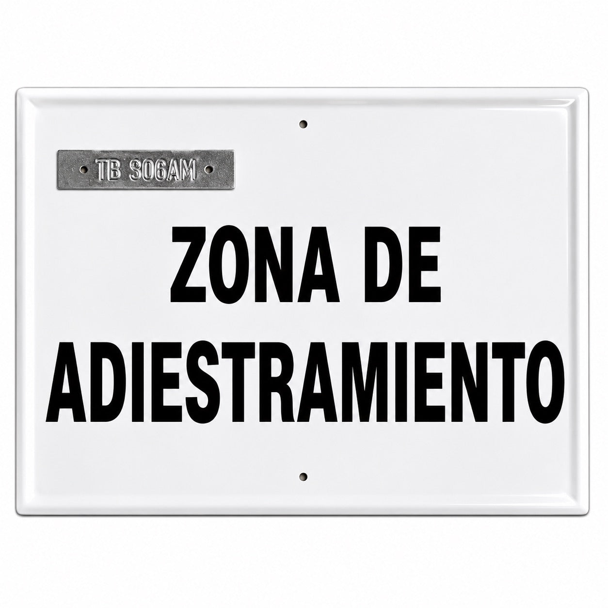 Tablilla Zona de Adiestramiento Comunidad Valenciana 50x33 cm