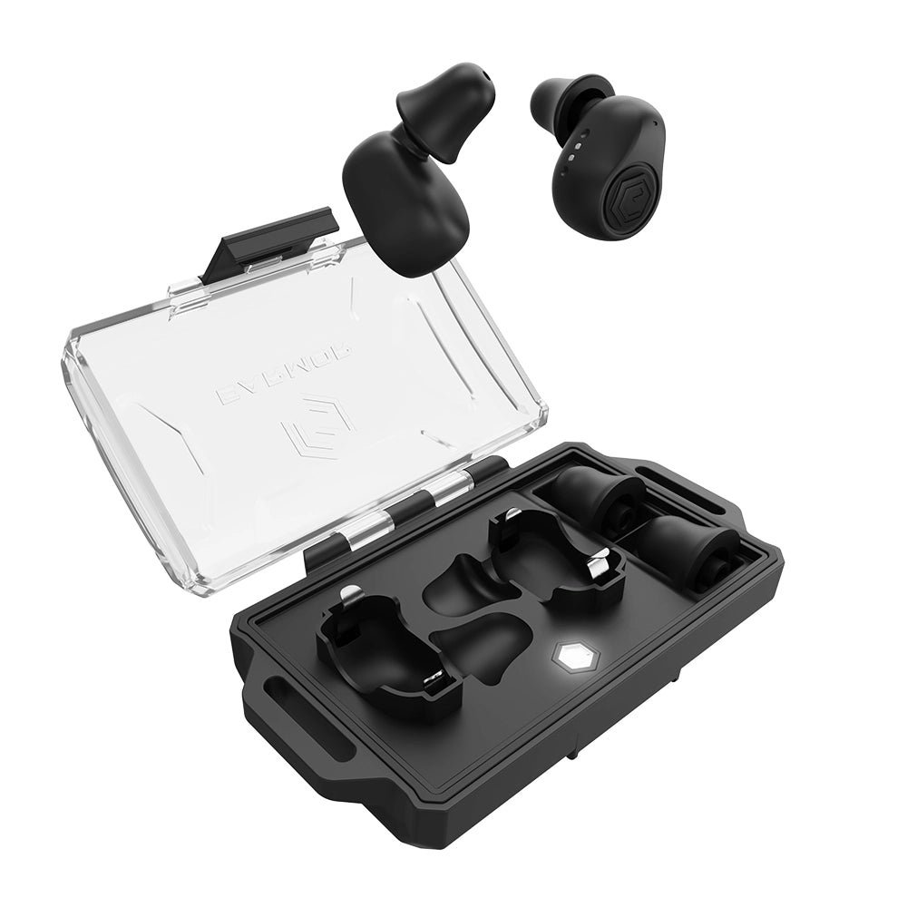Tapones electrónicos Bluetooth Earmor M23T AI · vista 2