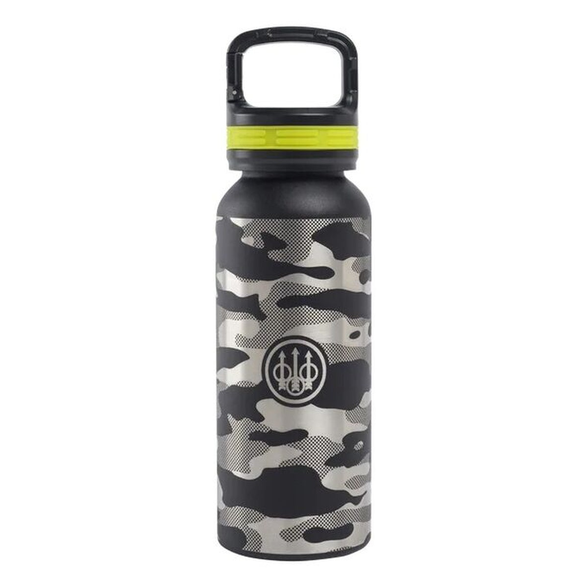 Botella térmica Beretta Camo de acero inoxidable 475 ml — Negro camuflaje