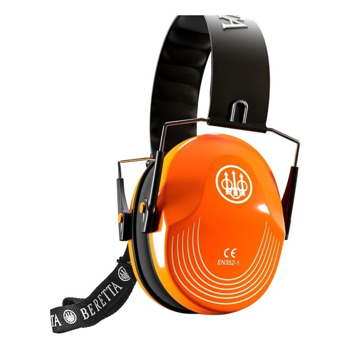 Cascos de protección auditiva Beretta CF10 25 dB — Naranja flúor