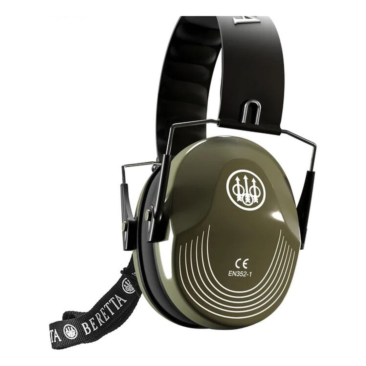 Cascos de protección auditiva Beretta CF10 25 dB — Verde