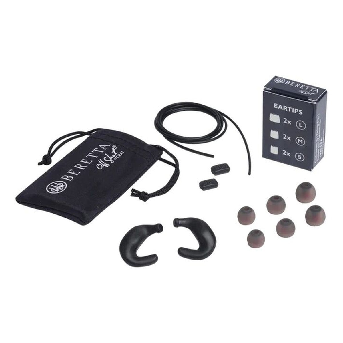 Tapones de protección auditiva Beretta Mini Headset E2 32 dB — Negro