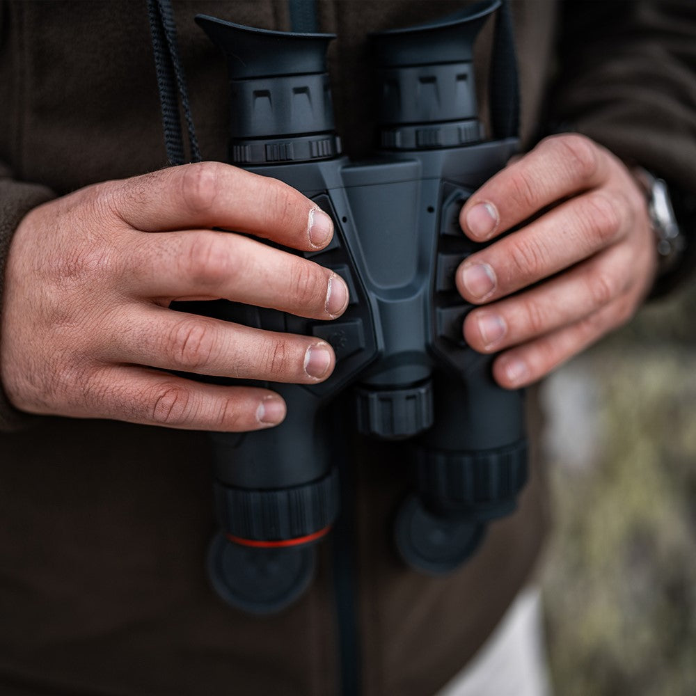 Binocular multiespectro HIKMICRO Habrok 4K HE25L / HE25LN con telémetro láser
