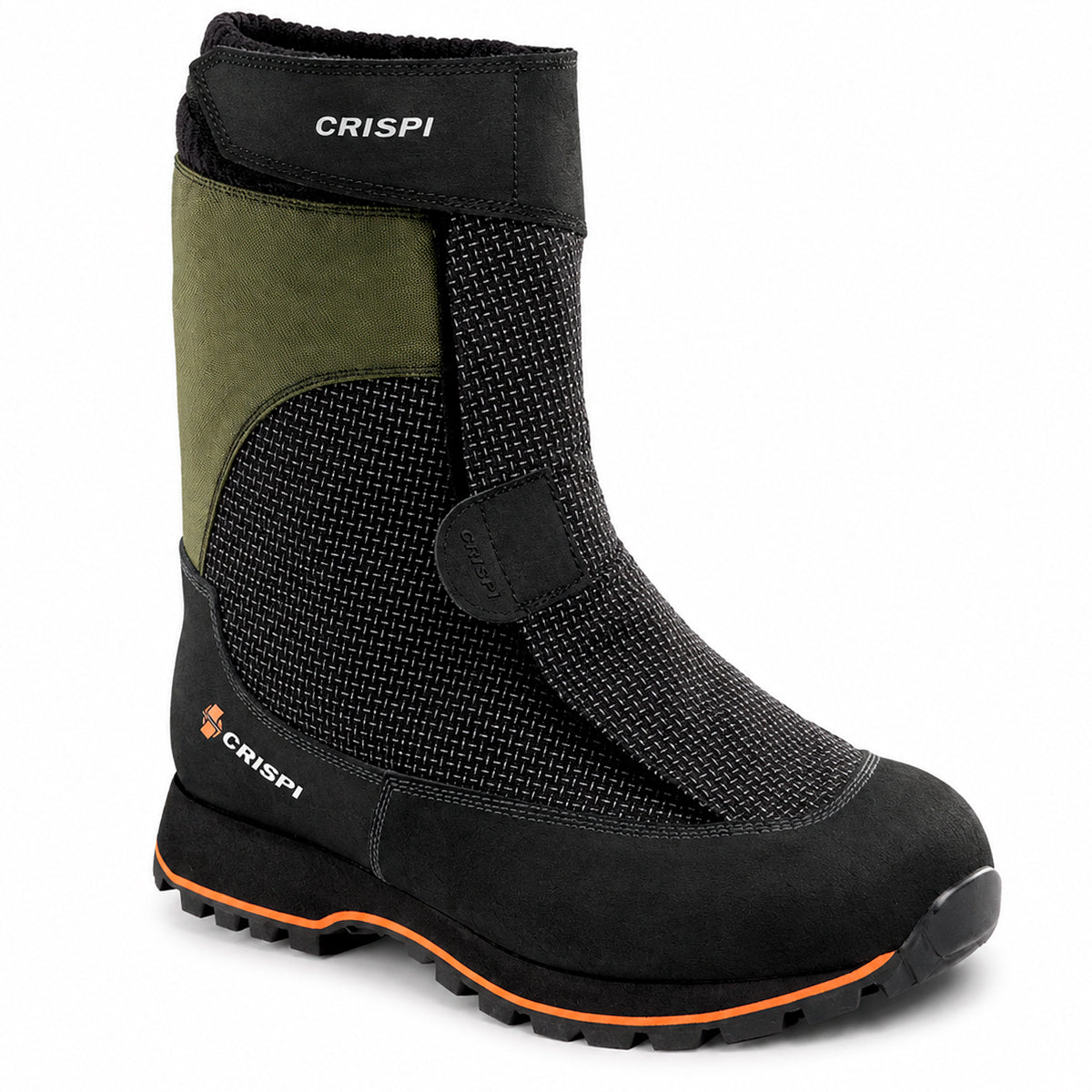 Botas de caza para humedales CRISPI Highland Mid Black Green