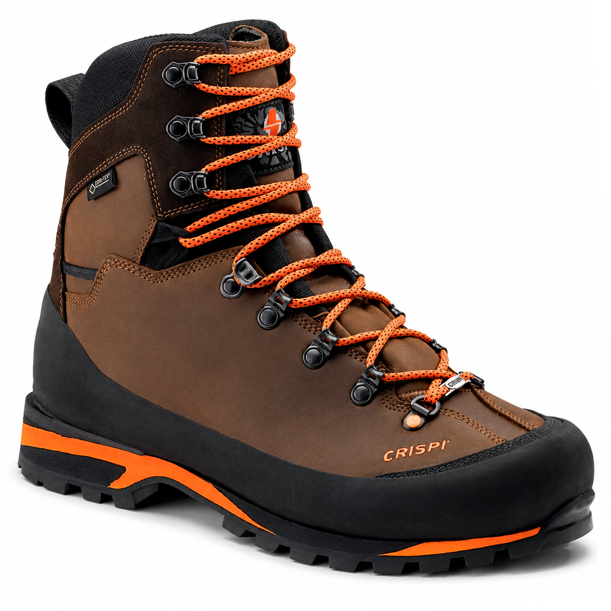 Botas de caza de alta montaña CRISPI Wasatch GTX Dark Brown