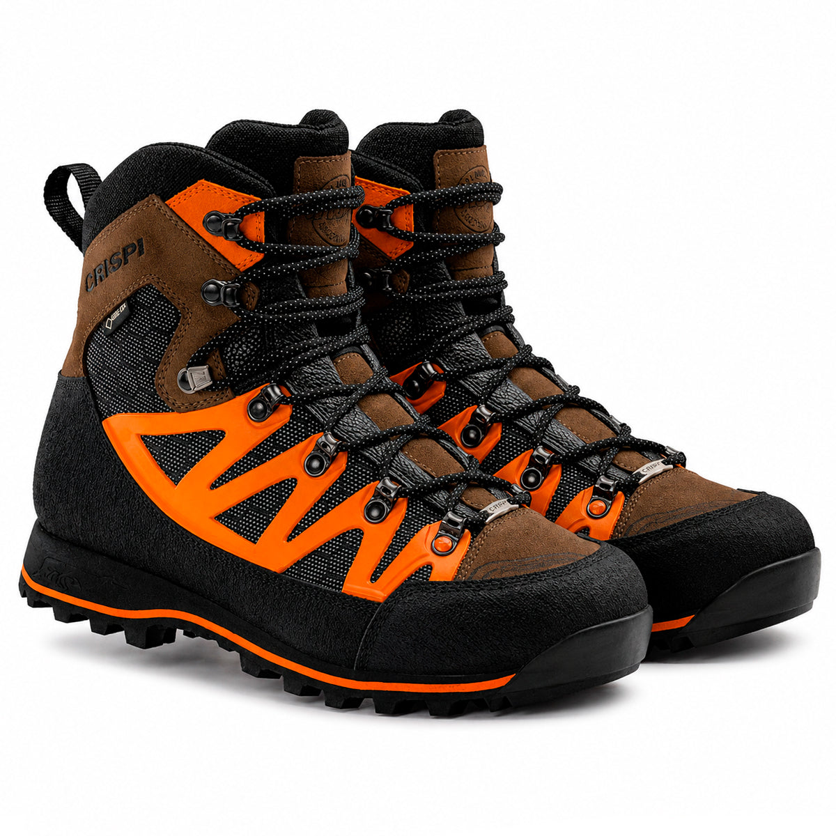 Botas de caza CRISPI Ascent EVO GTX Brown Orange Gore-Tex