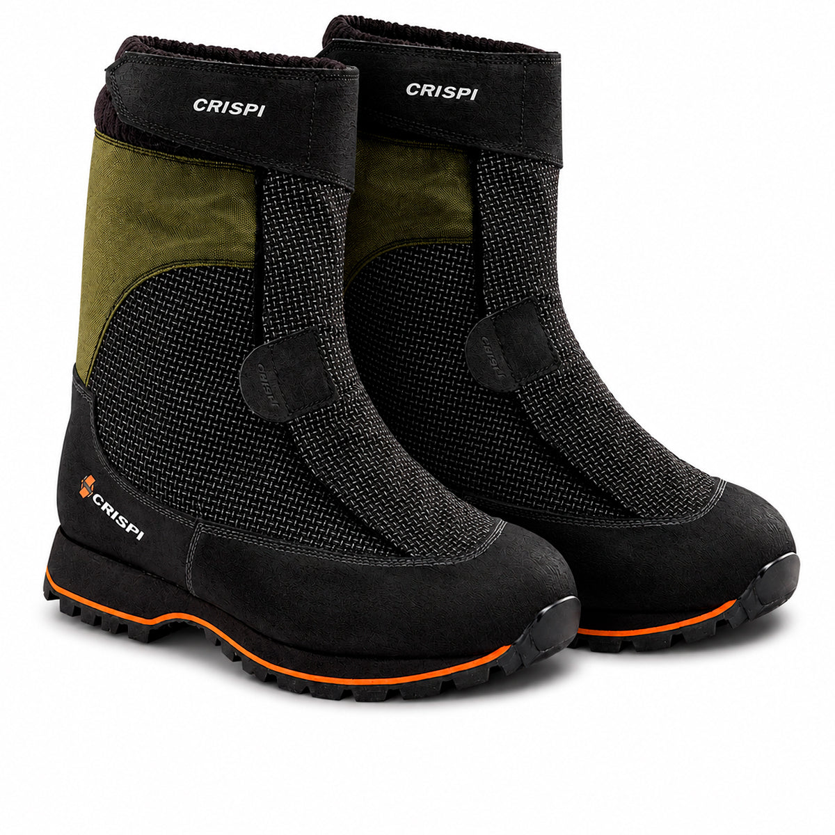 Botas de caza para humedales CRISPI Highland Mid Black Green