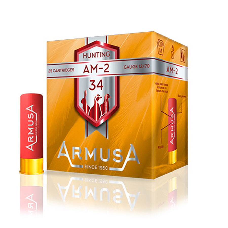Cartuchos de caza ARMUSA AM-2 34 - Calibre 12