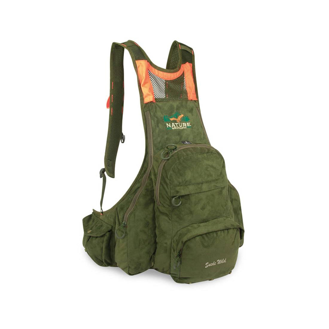 Mochila-chaleco de caza Nature by Marsupio Suede Wild 24L