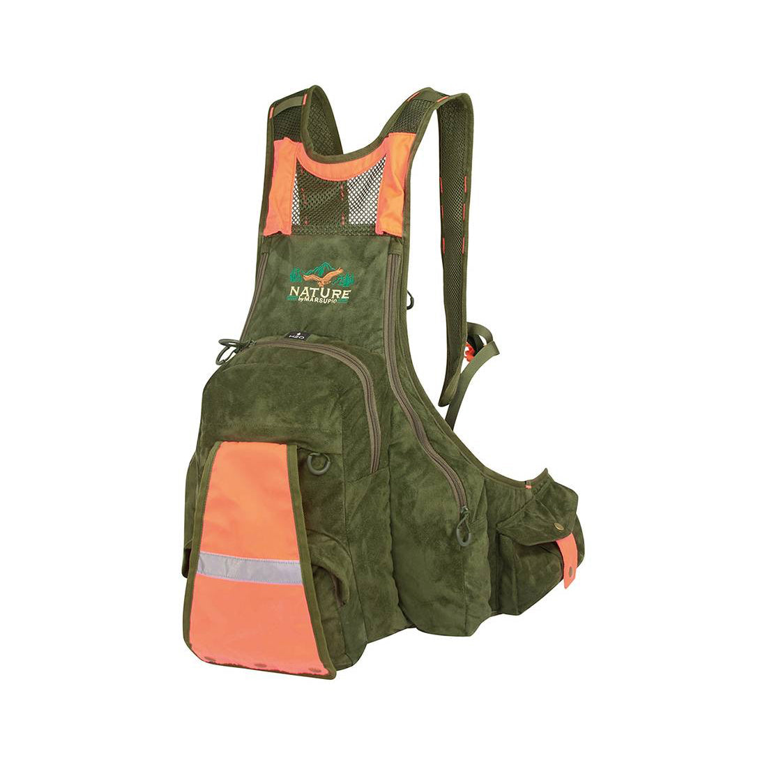 Mochila-chaleco de caza Nature by Marsupio Suede Wild 24L