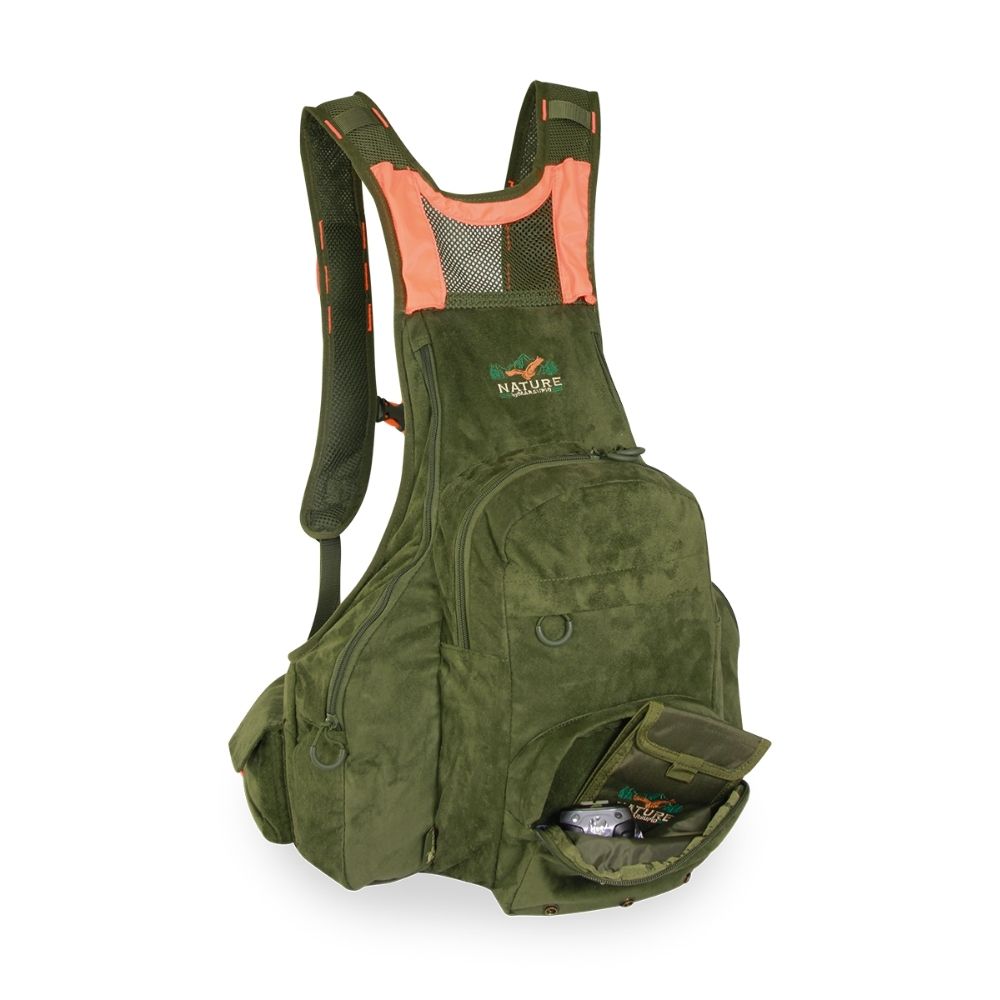 Mochila-chaleco de caza Nature by Marsupio Suede Wild 24L