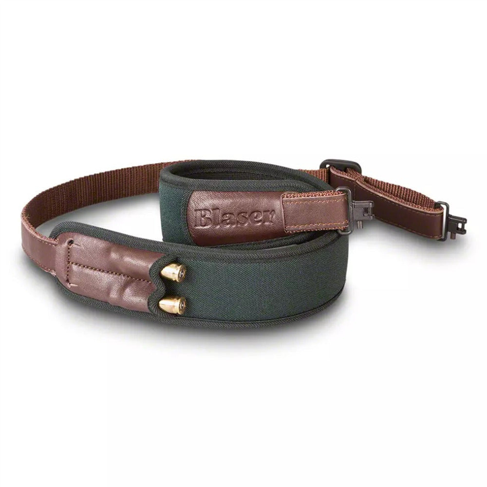 Correa portafusil de neopreno BLASER Tracking verde oscuro