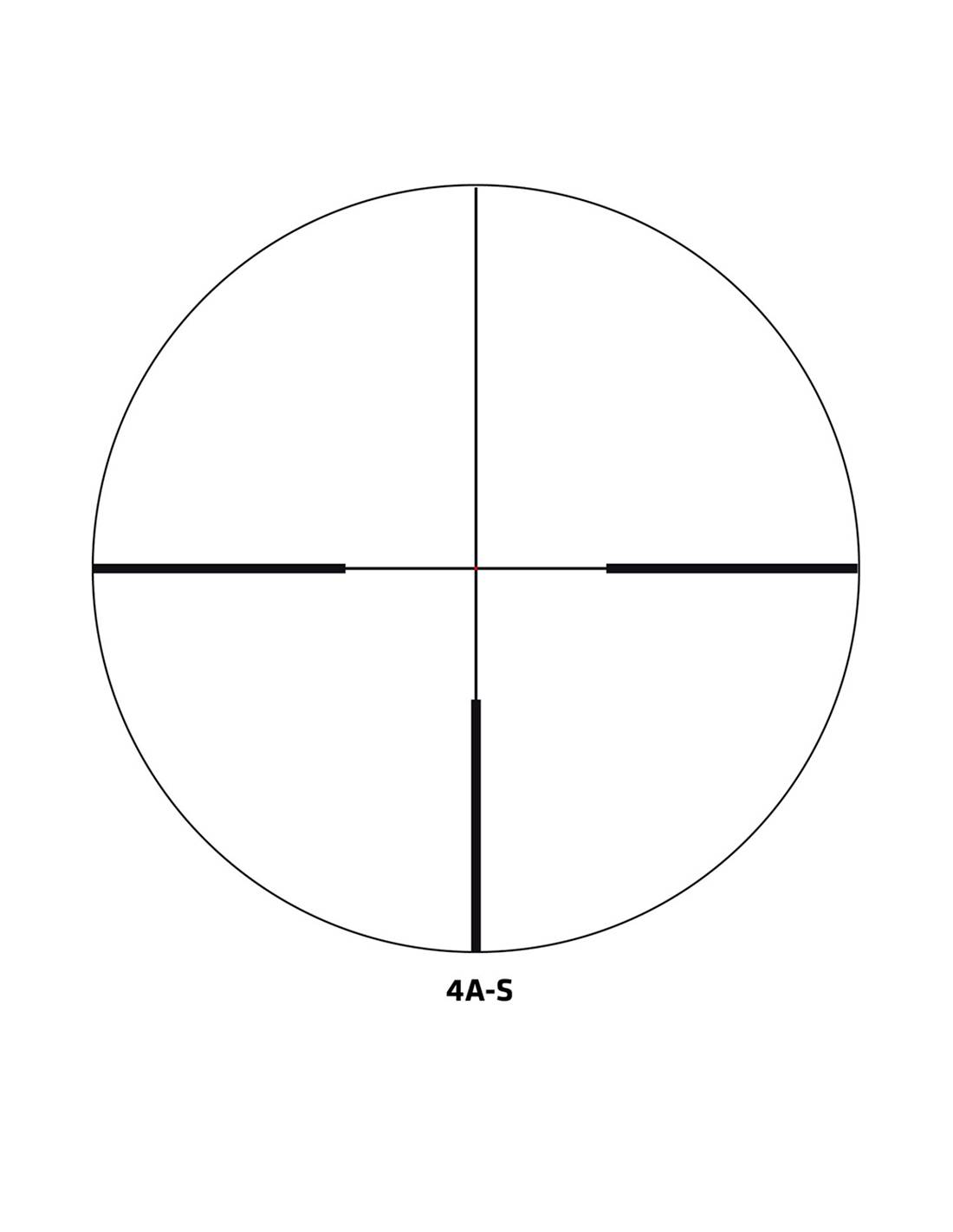 Visor Delta Optical Titanium HD 1-6×24 IR Retícula 4A