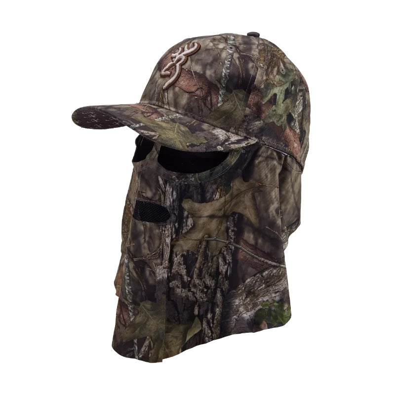 Gorra de camuflaje BROWNING Face Mask con pasamontañas integrado