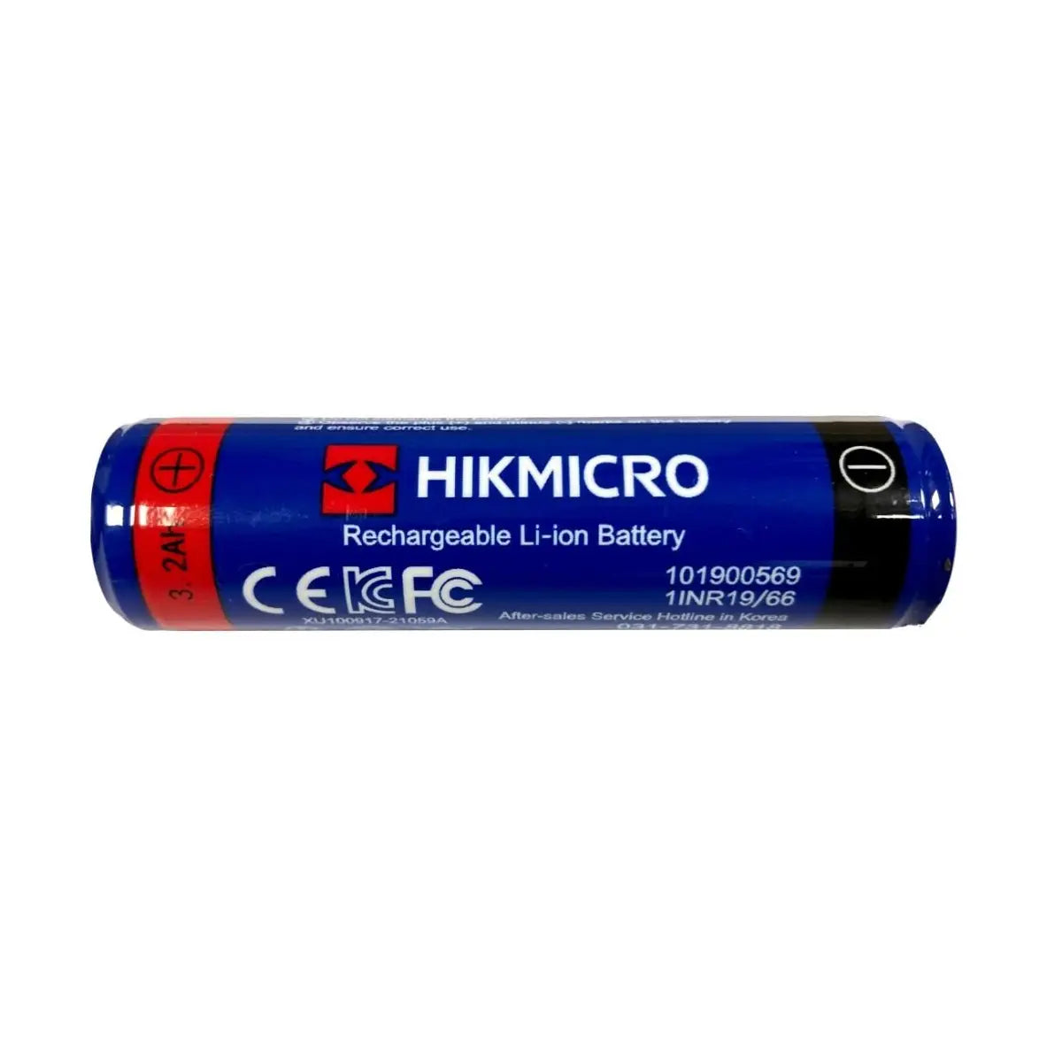 Pila recargable 3632DC 18650 3.200 mAh HIKMICRO - imagen principal