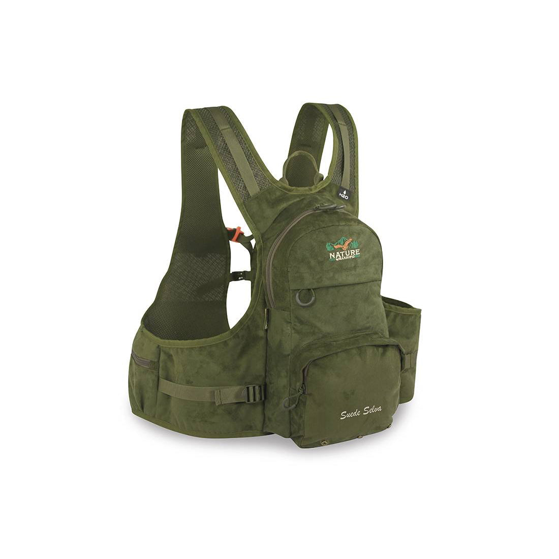 Mochila-chaleco de caza Nature by Marsupio Suede Selva 12L