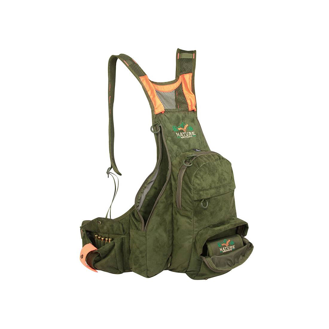Mochila-chaleco de caza Nature by Marsupio Suede Wild 24L