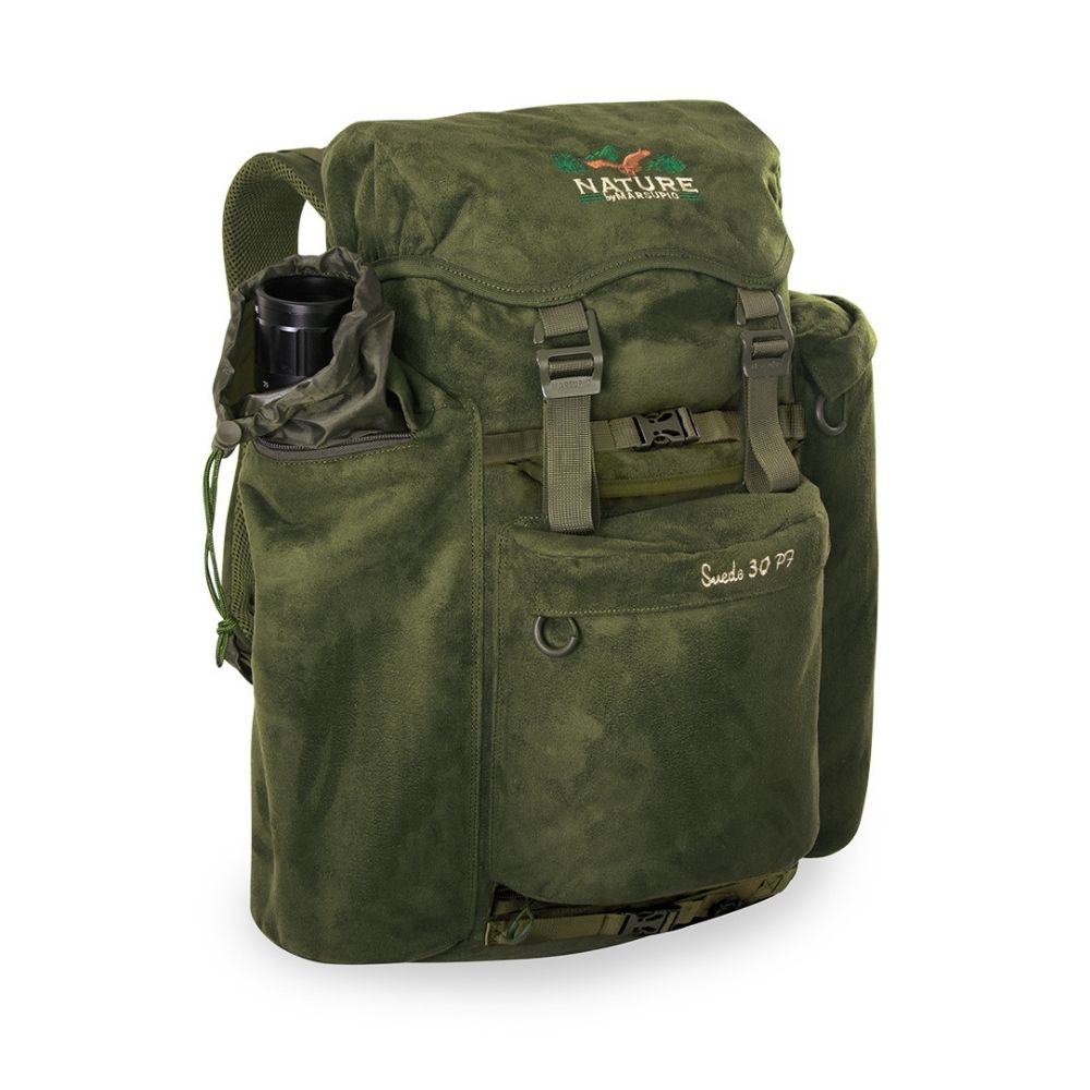 Mochila de caza porta-rifle Nature by Marsupio Suede 30 litros PF