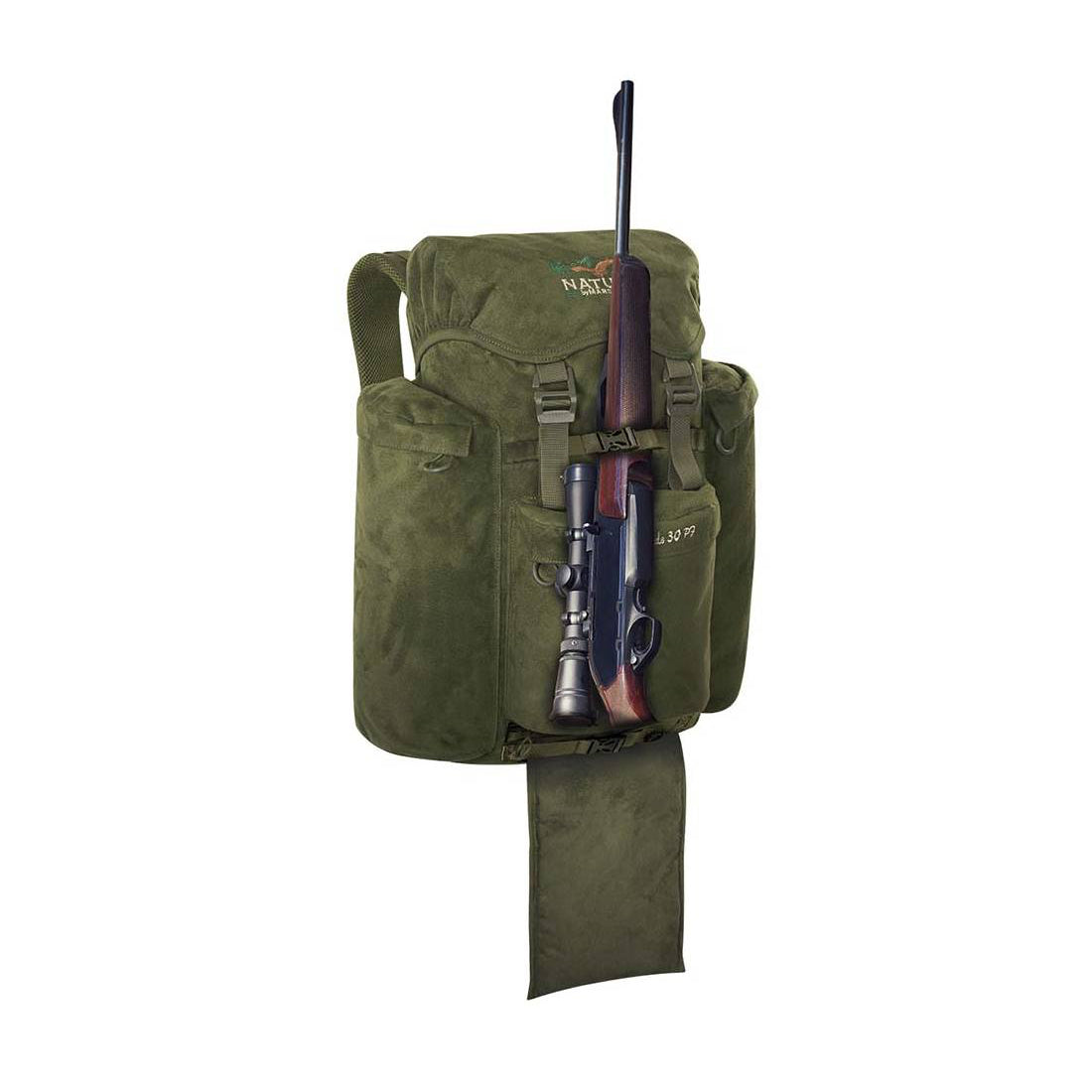 Mochila de caza porta-rifle Nature by Marsupio Suede 30 litros PF