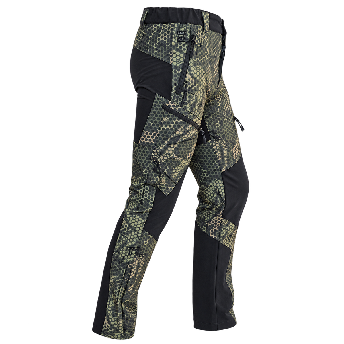 Pantalón de caza Benisport Oder Forest Print camuflaje, vista frontal