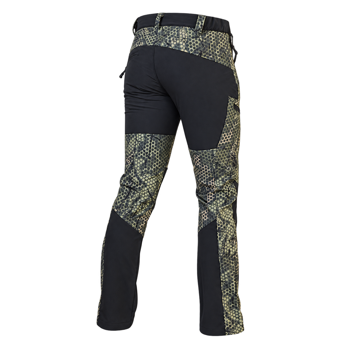 Pantalón de caza Benisport Oder Forest Print camuflaje, vista trasera